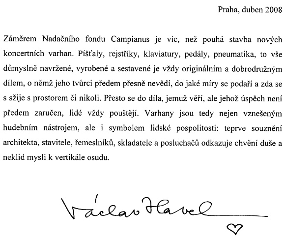 Václav Havel 2008